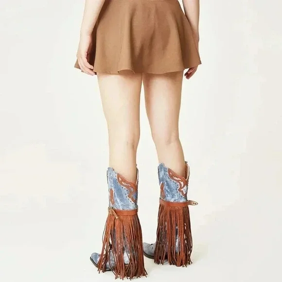 👢BRAND NEW popular BOOTS SALE shoes super comfortable trendy high heel 👢 - Picture 2 of 6